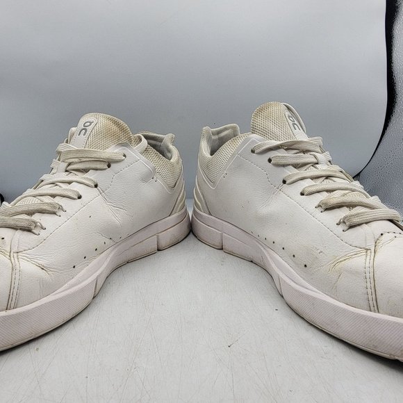 On Cloud The Roger Advantage Mens 12 White Tennis Sneaker Shoes Casual Comfort - Picture 3 of 12